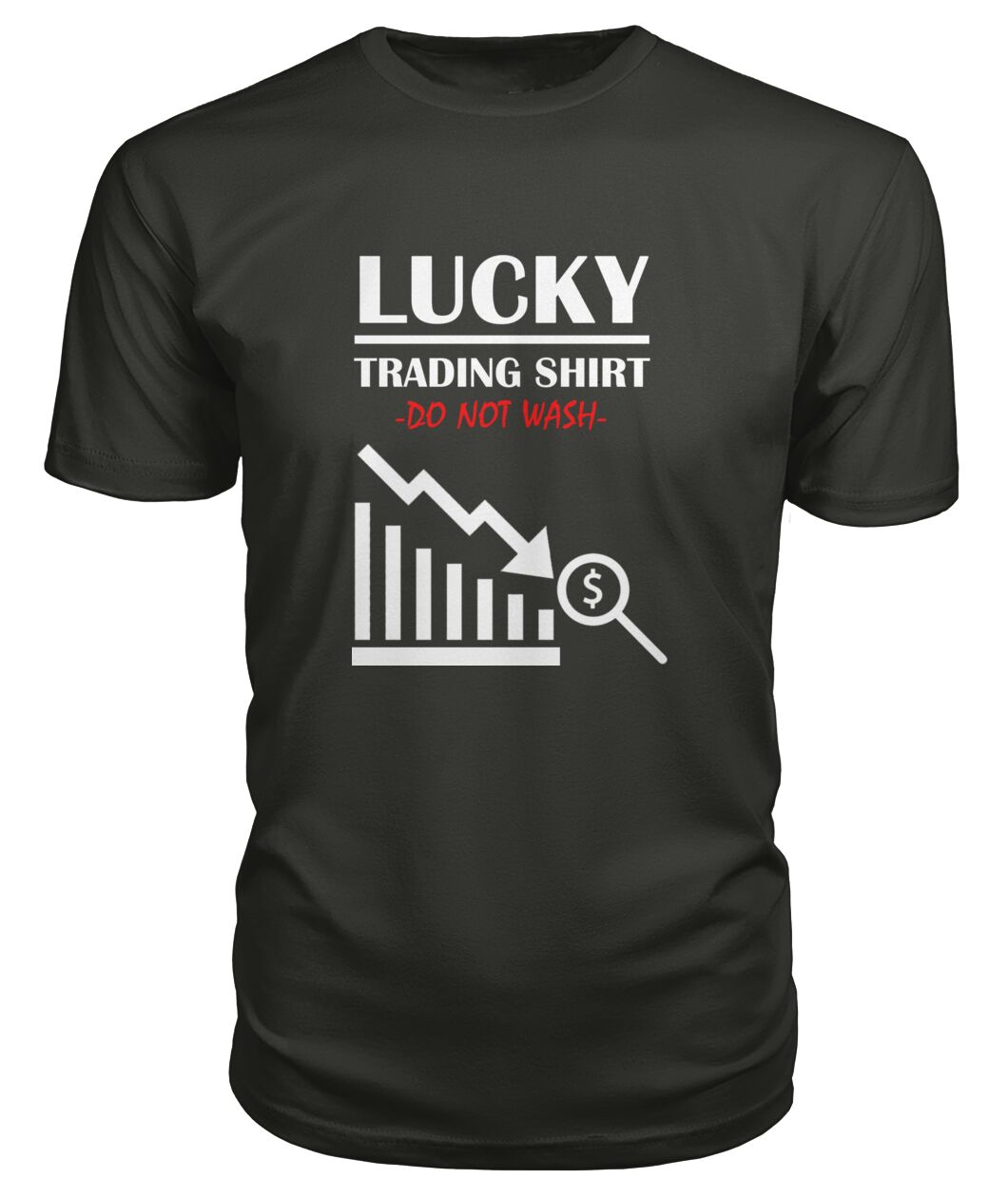 Lucky Trading T-Shirt *Downtrend* -Do Not Wash-