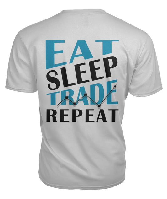 Addicted to Stocks with *Eat Sleep Trade Repeat* back