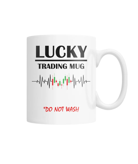 Lucky Trading Mug *Do not wash*  White Coffee Mug