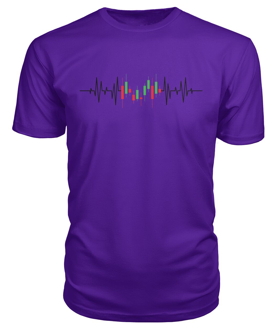 Trading Heartbeat T-Shirt *WHITE*