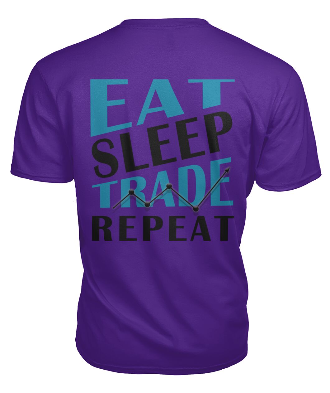 Addicted to Stocks with *Eat Sleep Trade Repeat* back