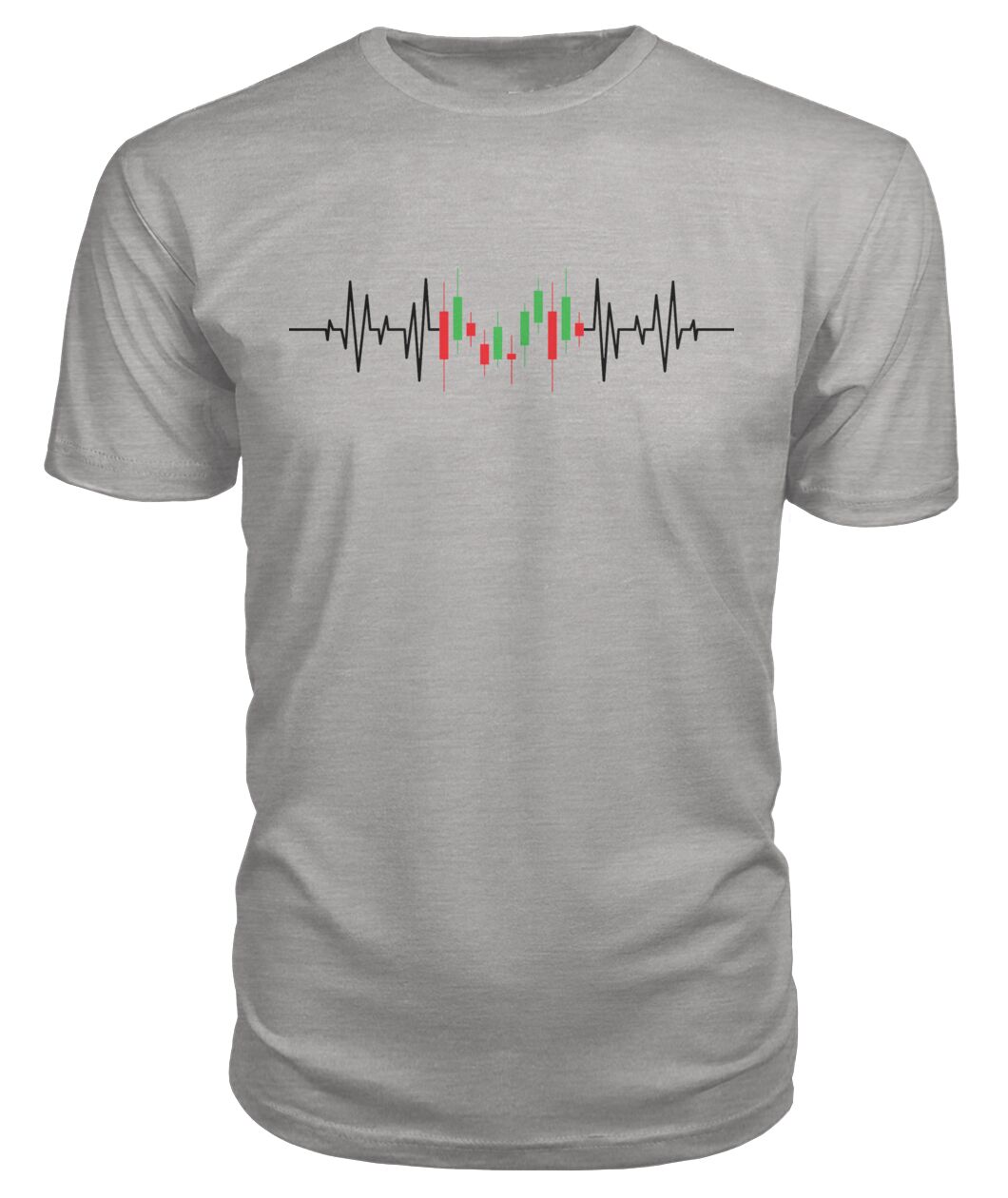 Trading Heartbeat T-Shirt *WHITE*